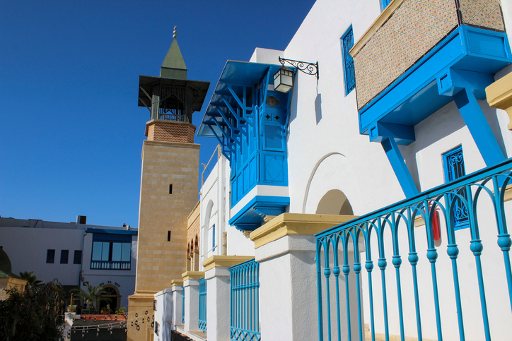 Ruelle dans la m&eacute;dina Hammamet