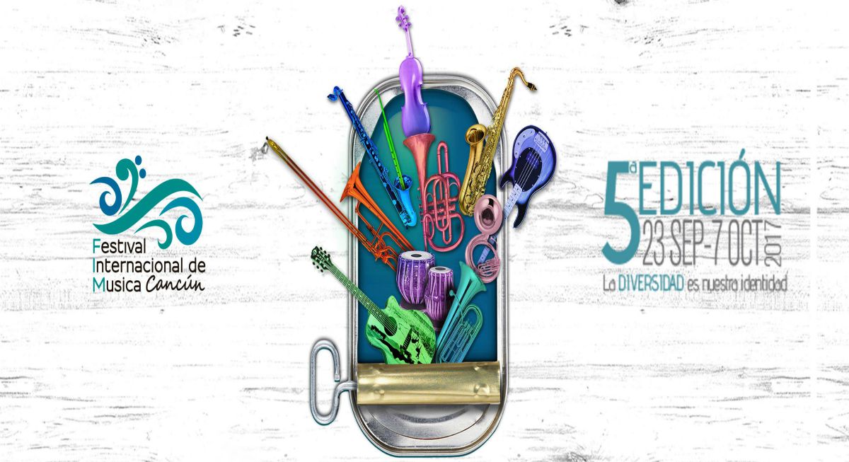 Caribe y música, se acerca el Festival Internacional de Música de Cancún