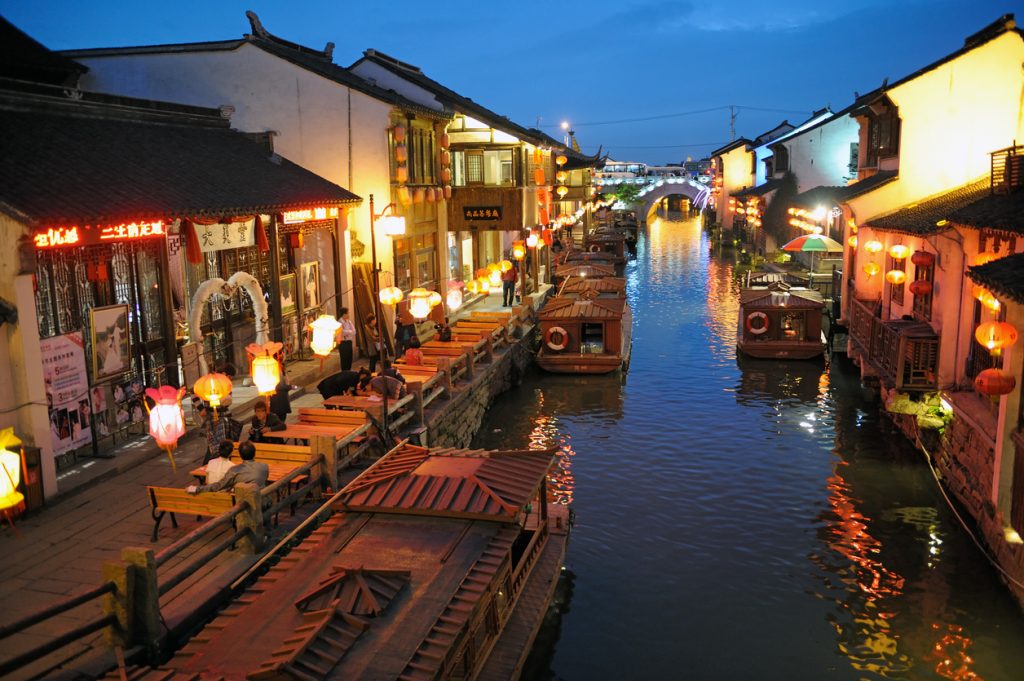 Recreación de ciudades emblemáticas, una moda que se extiende en China
