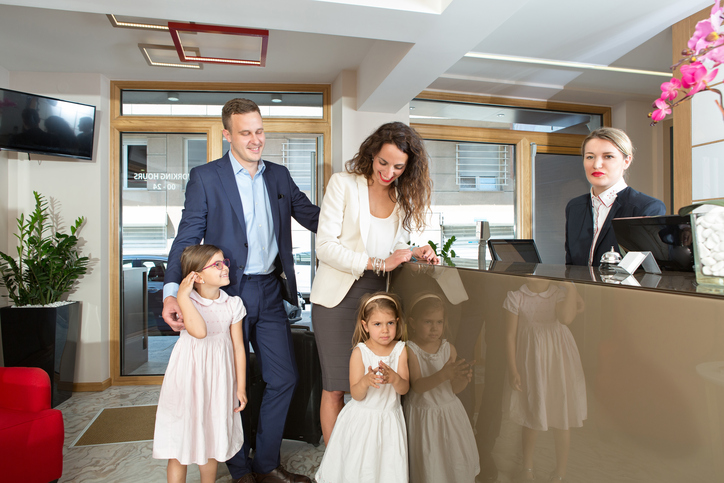 Are we looking at the recepcionist of the future?