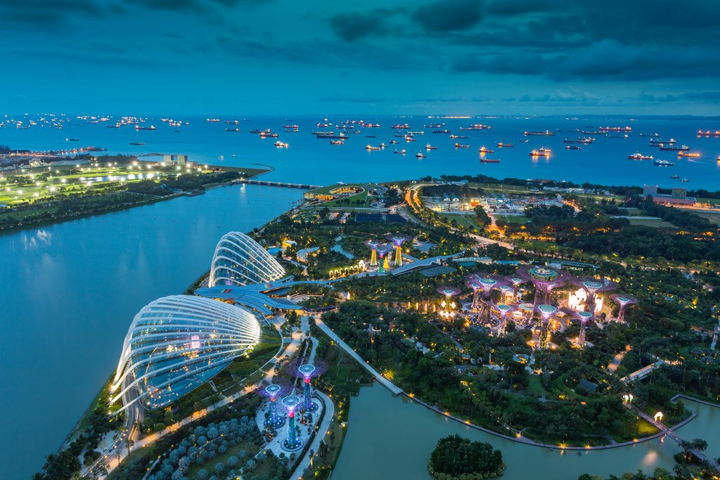 A multicolored weekend in Singapore