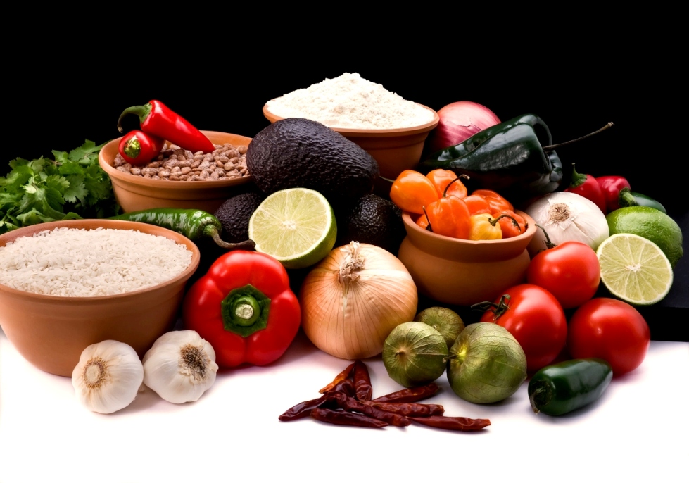 Ancestral ingredients in Mexican cuisine
