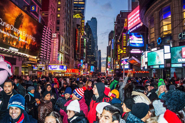 Nueva York incrementa seguridad para la Nochevieja tras recientes atentados