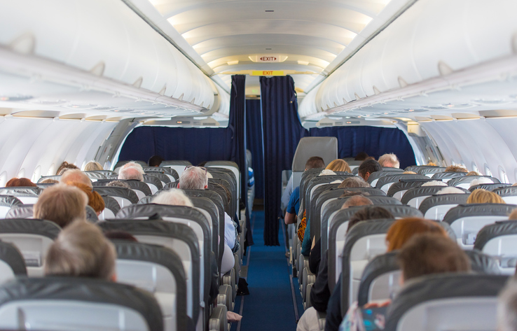 El avión es el transporte doméstico que más creció en 2017