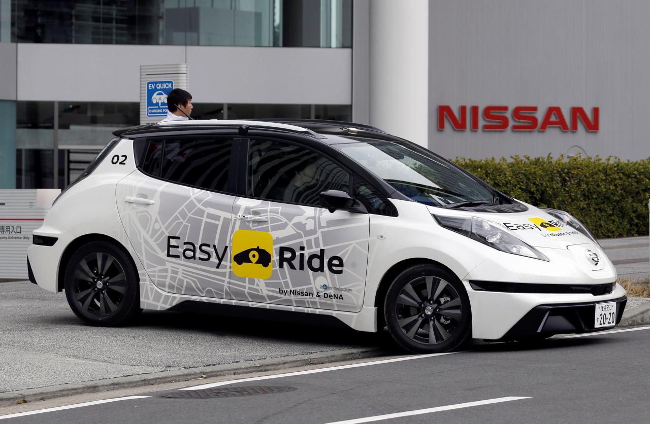 Easy Ride trial to mark Nissan’s first stop on road to taxi services