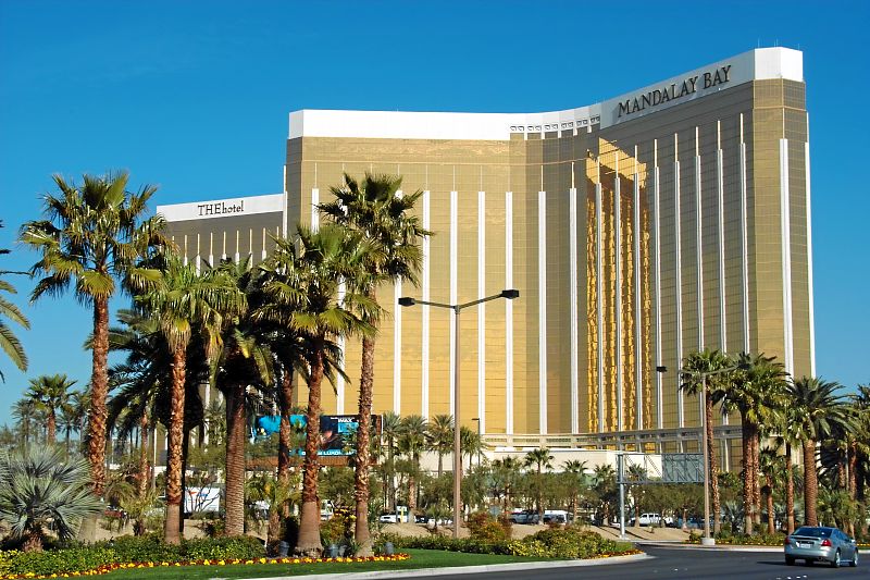 Las Vegas hotel re-numbers floor where gunman opened fire on music festival