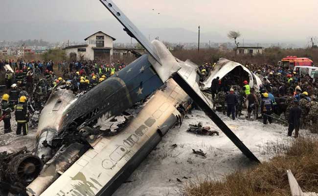 Nepal begins probe of plane crash that killed 49, airline defends pilot