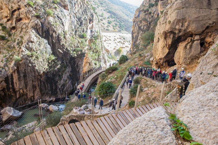 Caminito del Rey alcanza tras tres años el millón de visitas, 65% extranjeros