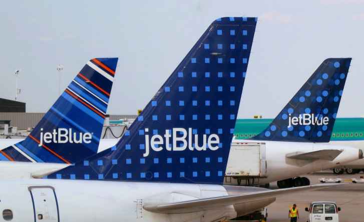 JetBlue 1st-qtr profit rises on higher fares, lower taxes