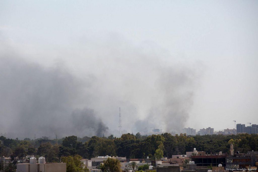Rockets hit airport in Libya’s capital, damaging passenger jet