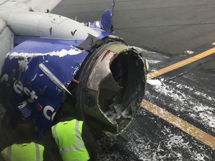 One killed when engine explodes on Southwest flight
