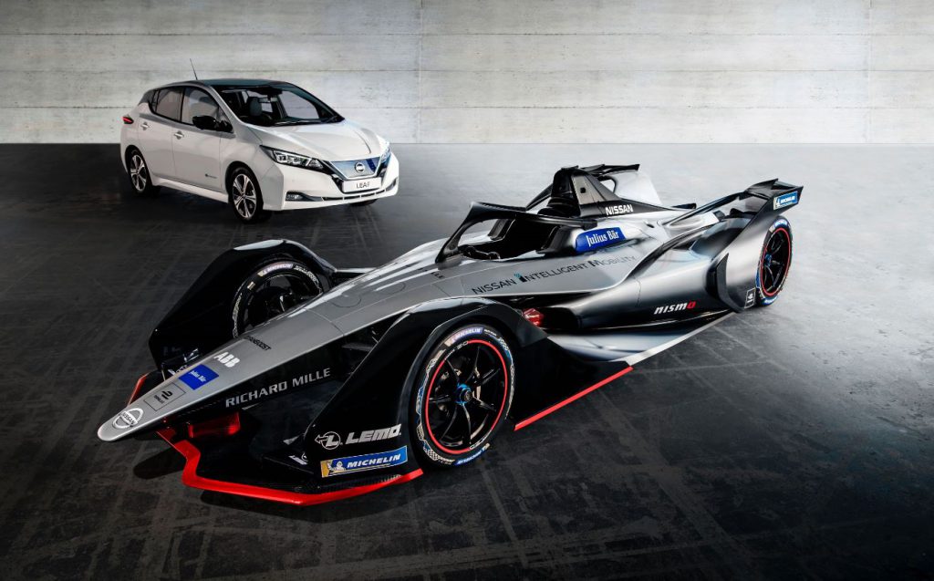 Nissan unveils new Formula E racing machine