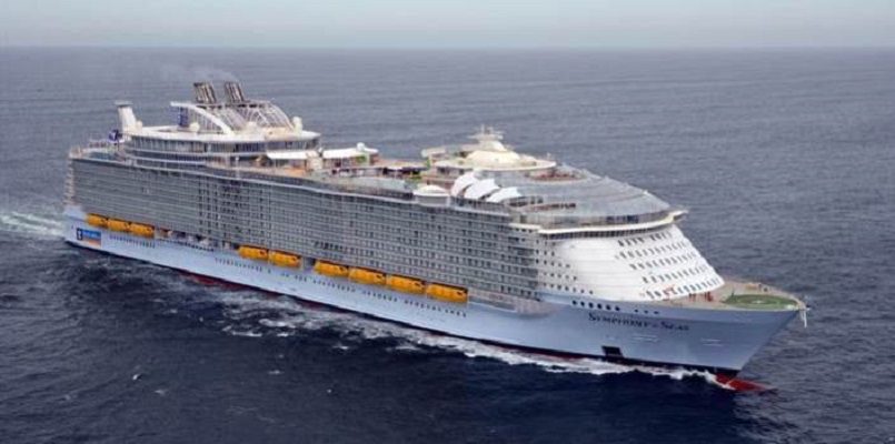Protestas en Palma por el atraque del mayor crucero del mundo