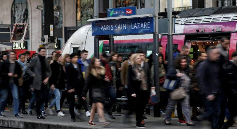 La huelga ferroviaria francesa afecta hoy a las conexiones con España