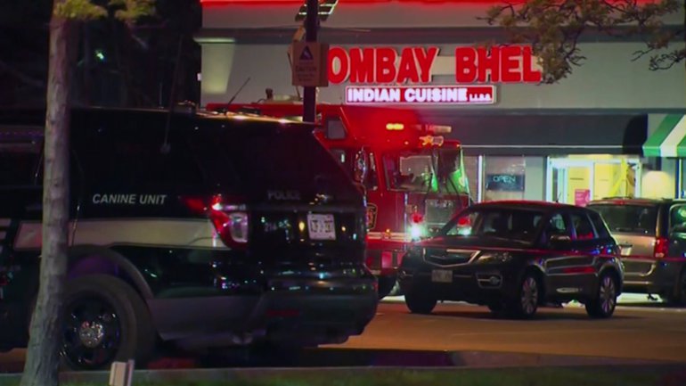 Two men set off bomb in restaurant in Canada; 15 wounded