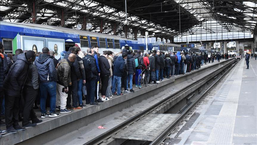 El tráfico ferroviario en Francia esta “muy afectado” por la huelga
