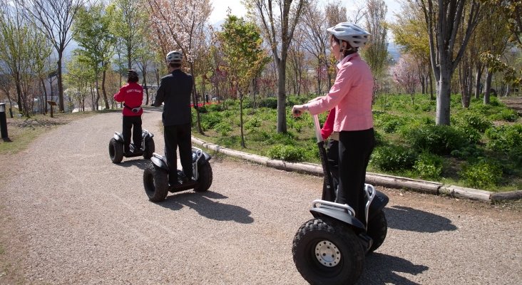 Getting around the city: human transporters are replacing cars and buses
