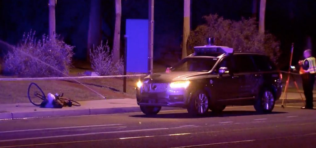 Uber driver was streaming Hulu show just before self-driving car crash