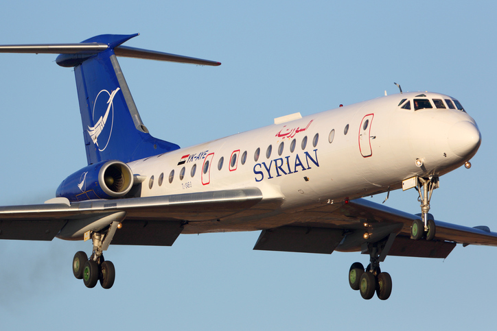 Georgia bars Syrian airlines from crossing its airspace