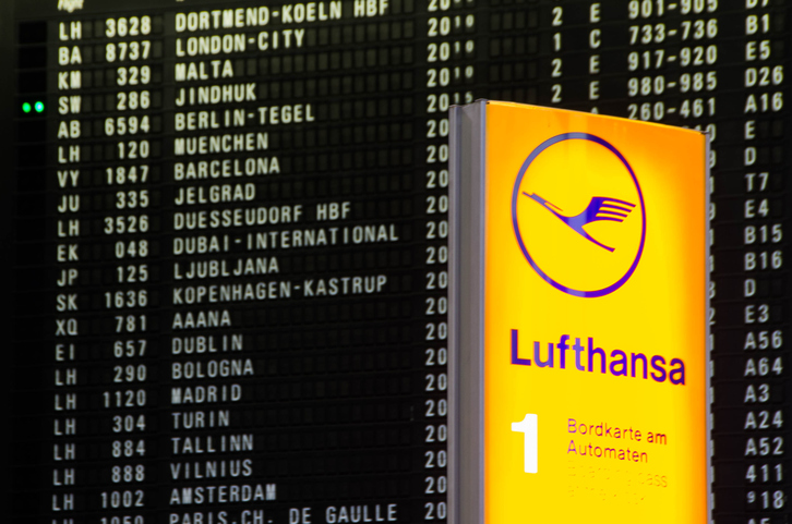El grupo Lufthansa gana hasta junio 677 millones de euros, un 0,7 % más