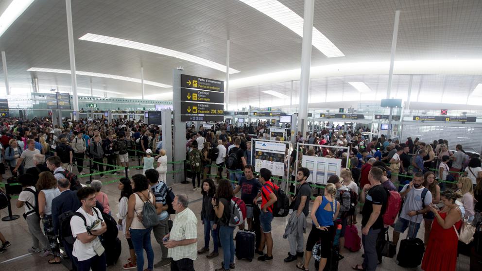 El aeropuerto de Barcelona registra nuevos problemas en el tráfico aéreo
