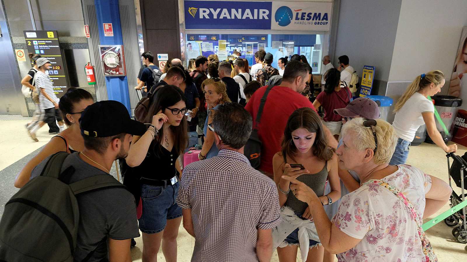 Los pilotos de Ryanair se concentran en Bélgica, con 104 vuelos cancelados
