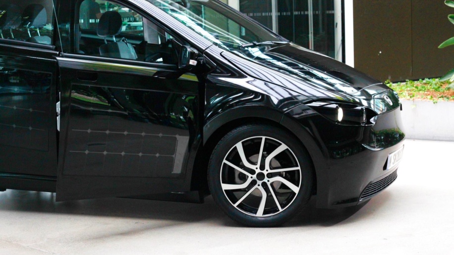 German start-up trials solar car that can charge as you drive