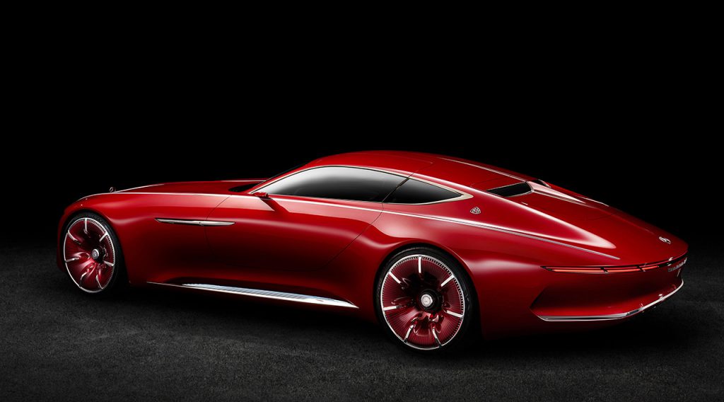 Arte sobre ruedas: Vision Mercedes-Maybach 6