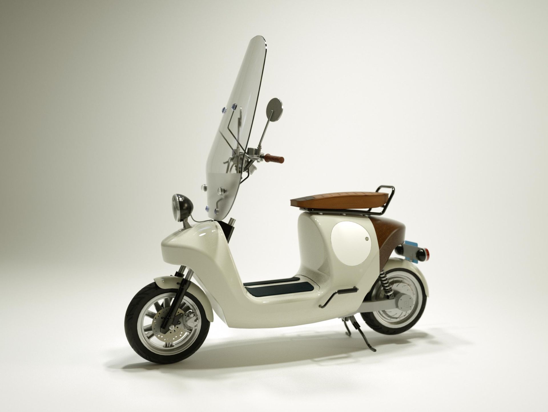 El primer scooter completamente biodegradable
