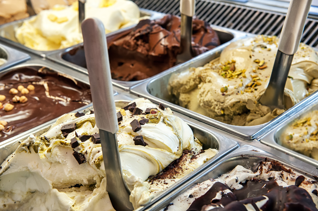 Anchovies, fabada or piquillo pepper ice cream