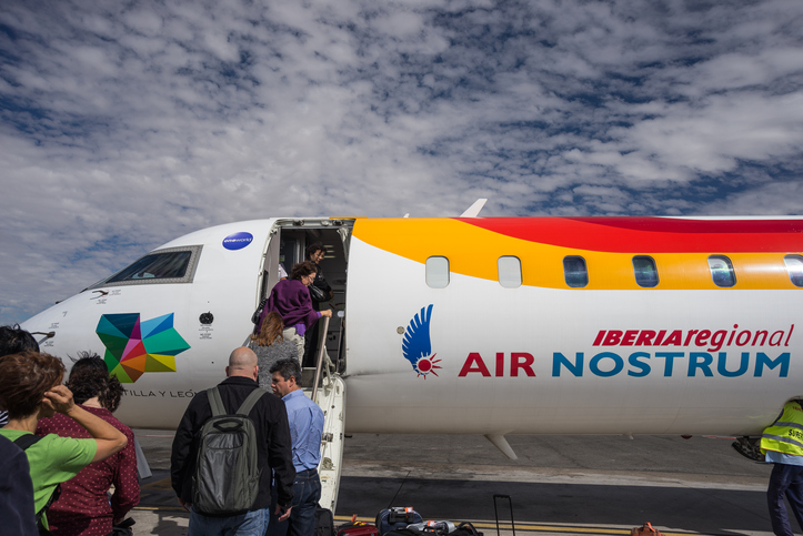 Air Nostrum deberá cumplir hasta 42 % de vuelos nacionales y 100 % de islas durante la huelga
