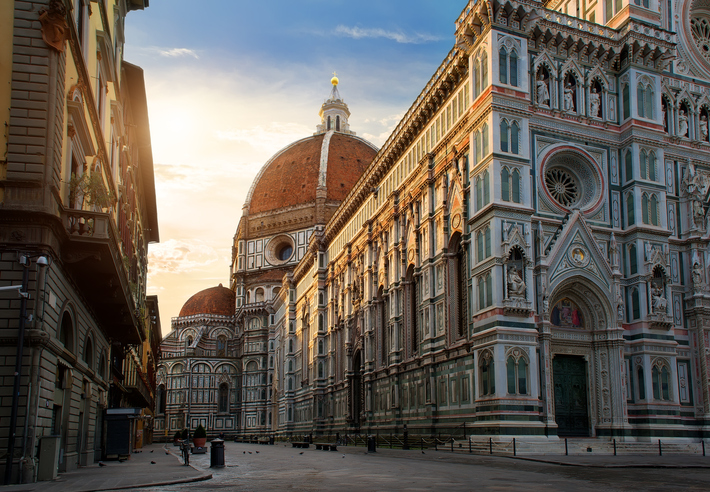 Florence, the city which rivals in beautiness with Rome