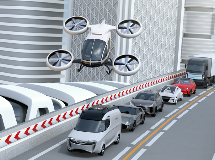 NASA cree que primeros coches voladores podrán llevar hasta ocho pasajeros