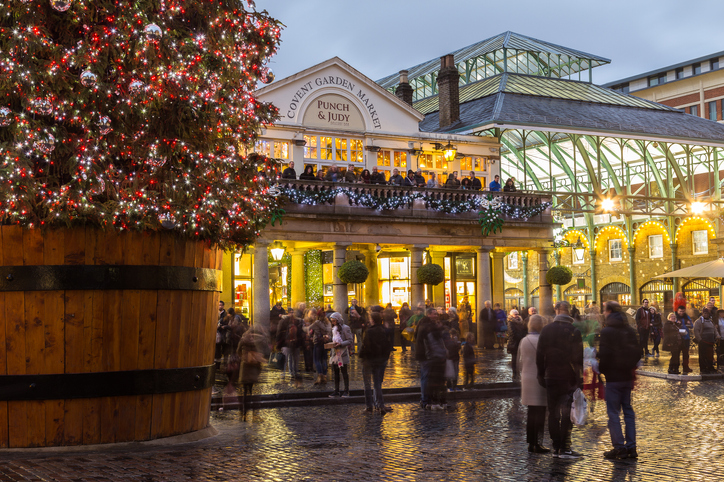 Spend the december bank holiday in London