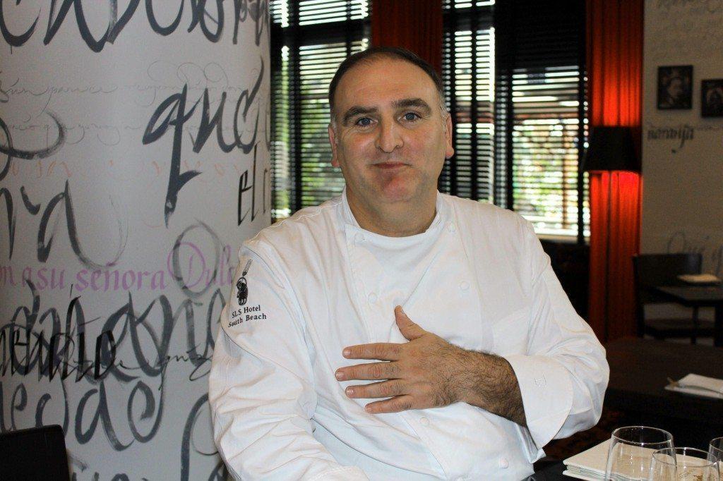 Presentan candidatura de cocinero español José Andrés para el Nobel de la Paz