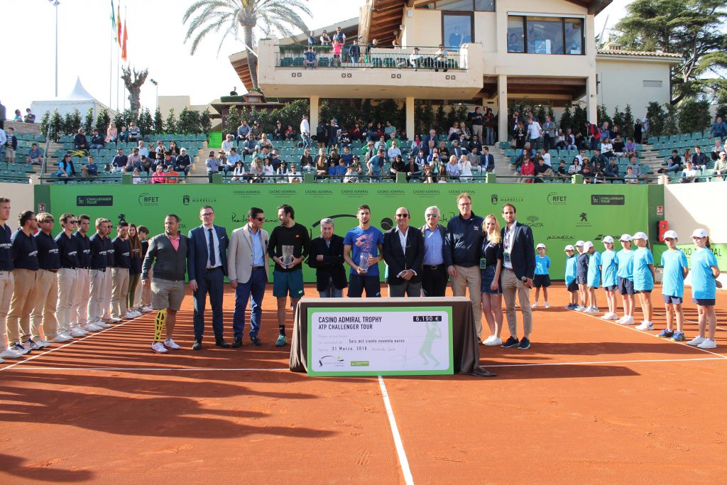 Casino Admiral Trophy ATP Challenger se disputará en marzo de 2019 en Marbella