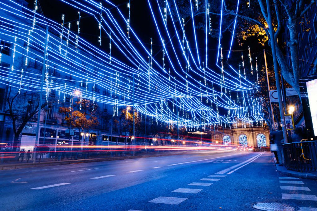 Luces de Navidad en Madrid