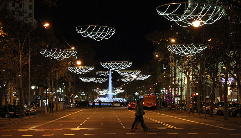 Luces de Navidad Barcelona