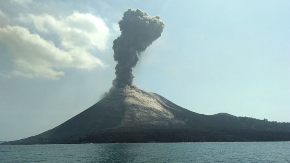 Indonesia orders flights to steer clear of erupting Anak Krakatau volcano