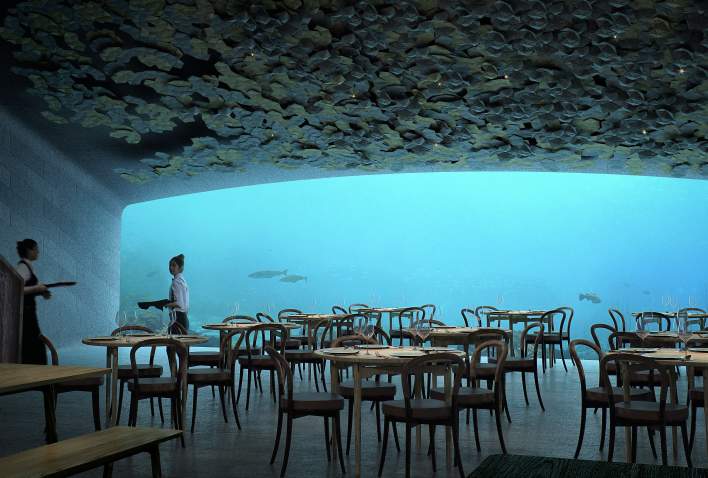 Going ‘Under’: Europe’s first underwater restaurant opens in Norway