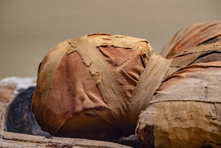 Egypt unveils 2,500-year-old mummy at forgotten cemetery