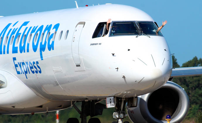 Air Europa deberá duplicar hasta 2020 el número de vuelos a Brasil
