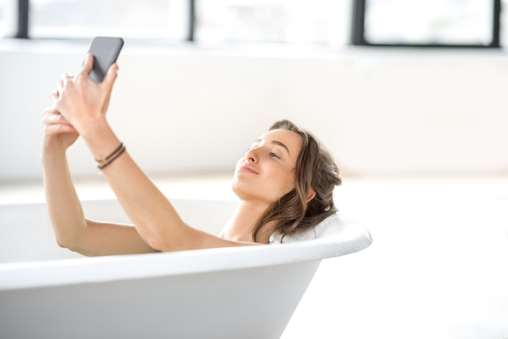 El baño del hotel, el espacio más instagrameable de las vacaciones