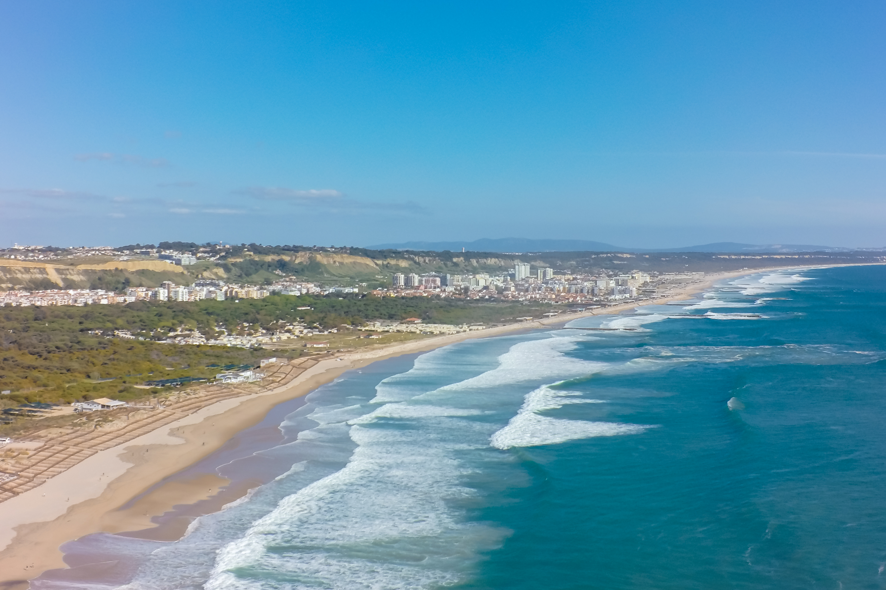 Caparica, “la playa de Lisboa”, cerrará varios días en agosto