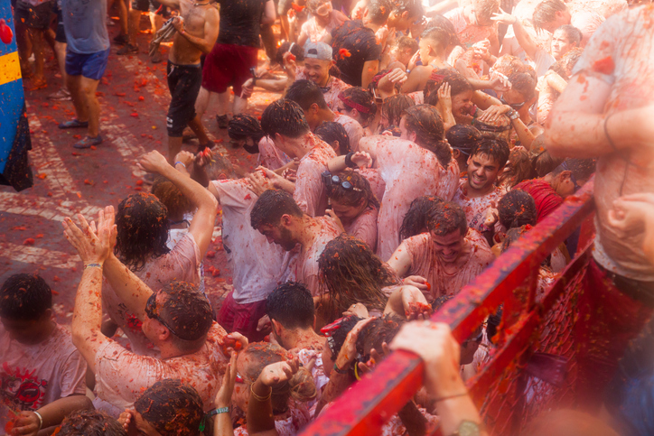 Buñol incrementa la seguridad y los puntos violeta en La Tomatina