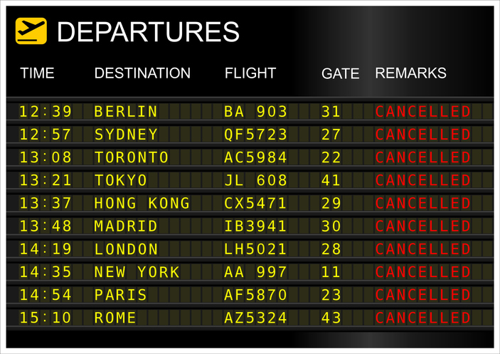 British Airways cancels flights on Sept. 27 due to strike