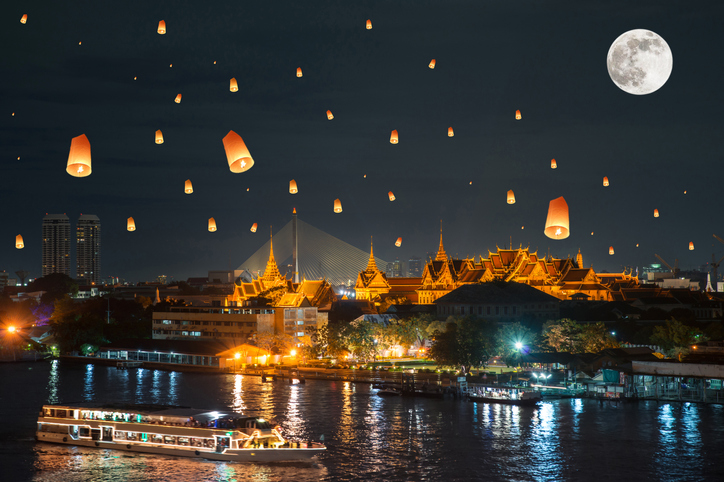 Descubre la cultura Thai a través del festival Loi Krathong