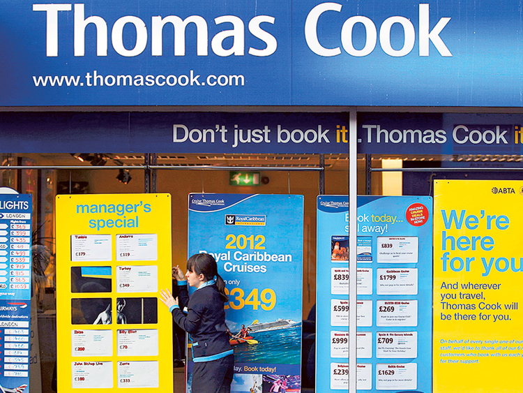Thomas Cook tenía previsto esta semana 159 operaciones en Canarias