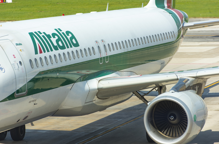 Alitalia cancela 200 vuelos a causa de una huelga sobre su rescate