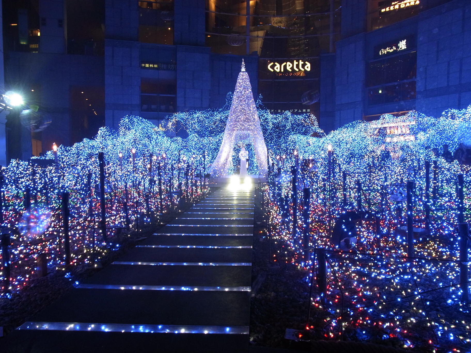 Christmas and New Year’s Eve lights fill Tokyo’s streets